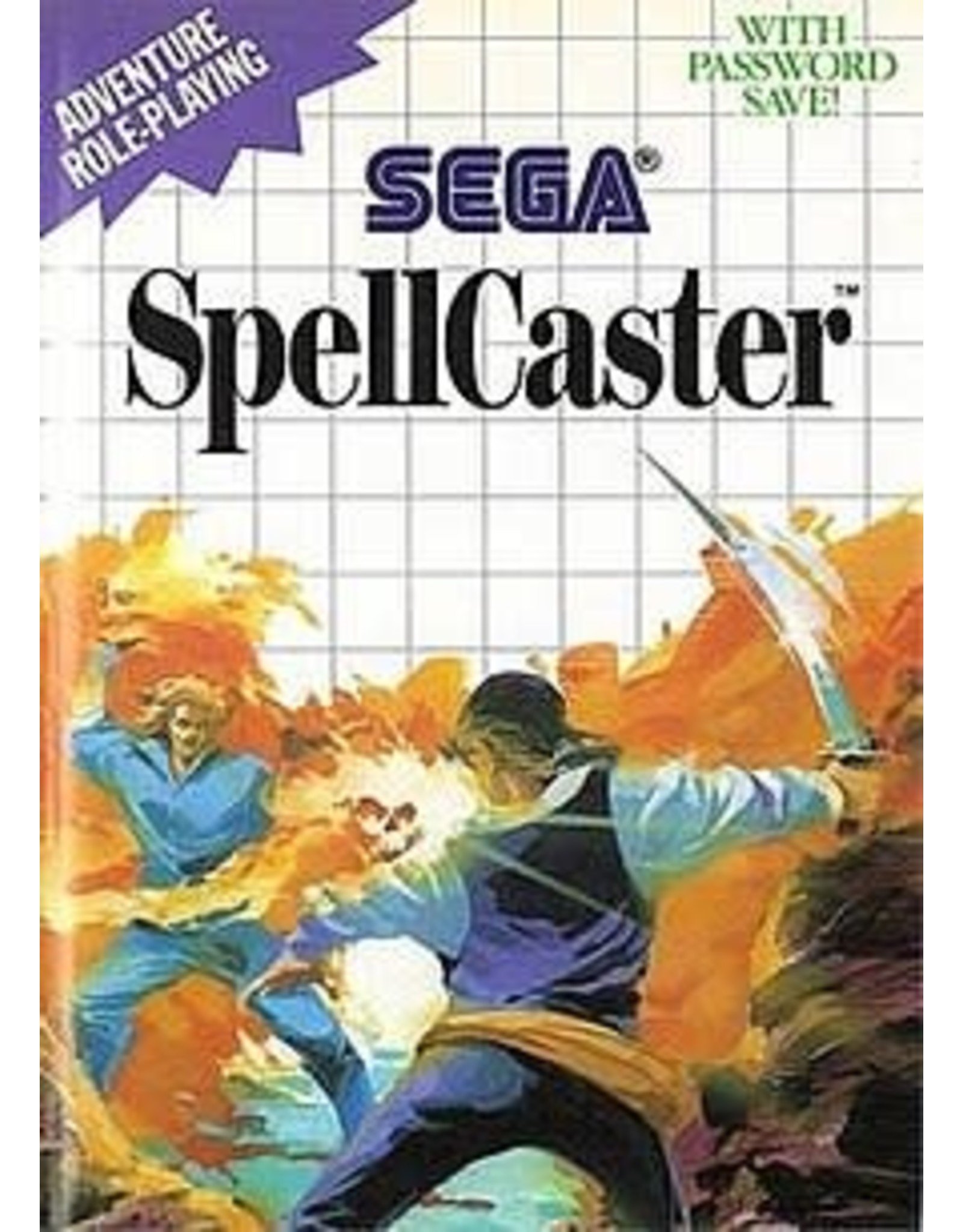 Sega Master System Spellcaster (Cart Only)