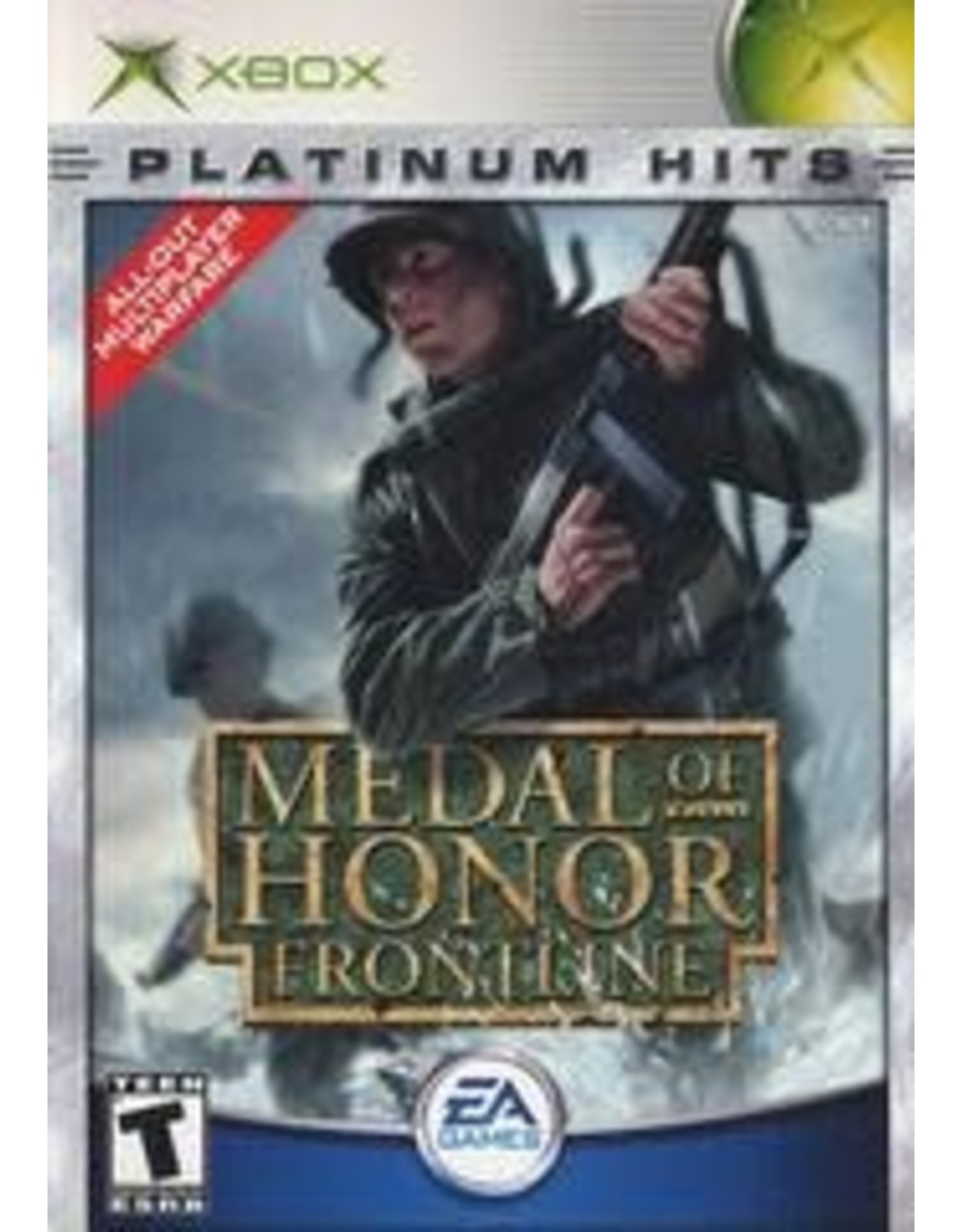 Xbox Medal of Honor Frontline (Platinum Hits, No Manual)