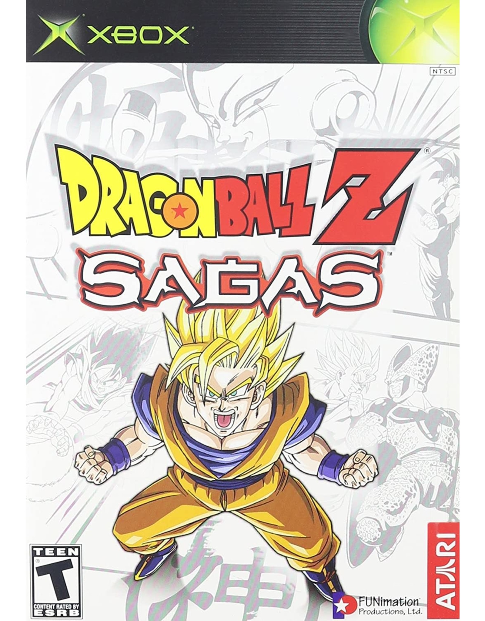 Xbox Dragon Ball Z Sagas (Used)