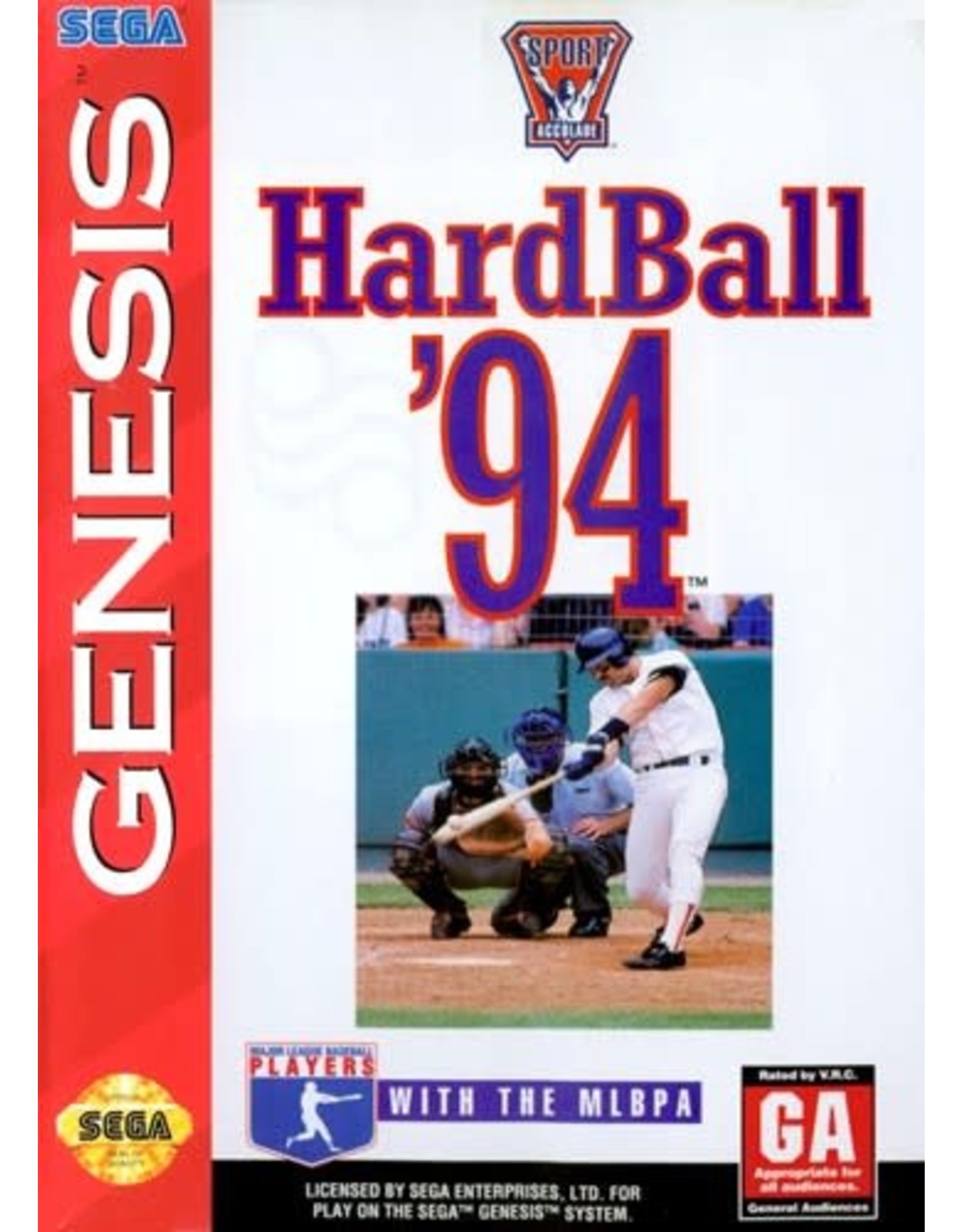 Sega Genesis HardBall 94 (Cart Only)