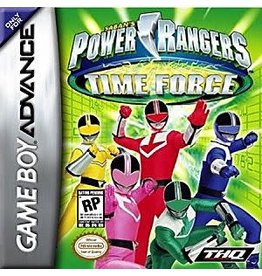 Game Boy Advance Power Rangers Time Force (Cart Only, Damaged Label)