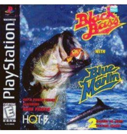Playstation Black Bass with Blue Marlin (Used, No Manual)