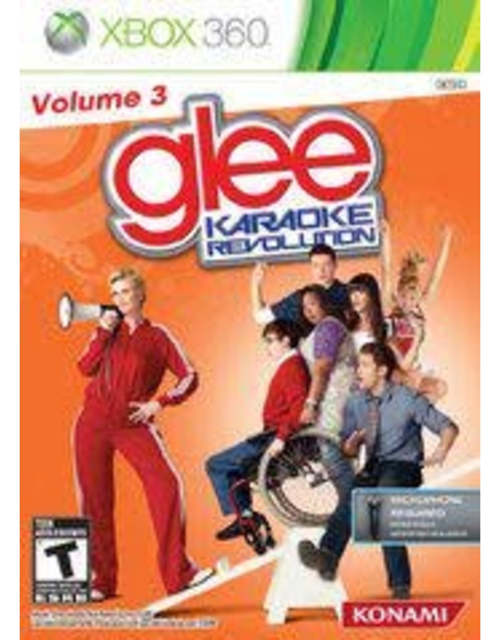 Xbox 360 Karaoke Revolution Glee Vol 3 (Game Only, CiB)