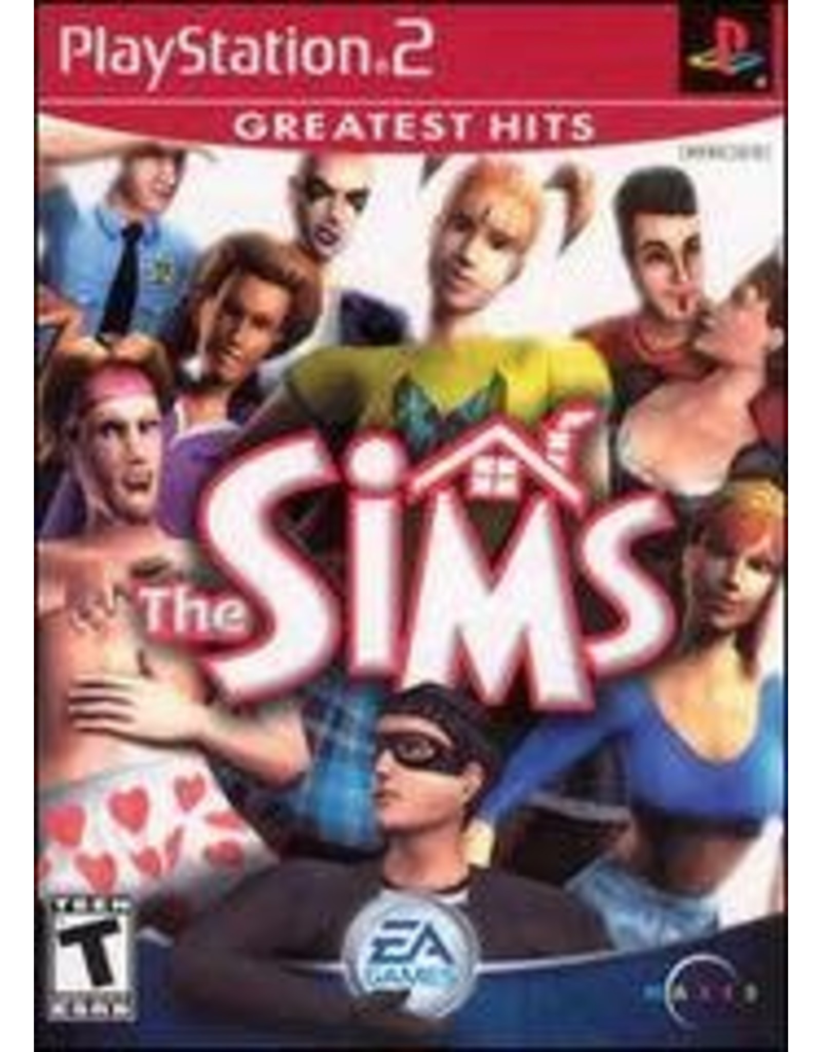 Playstation 2 Sims, The (Greatest Hits, CiB)