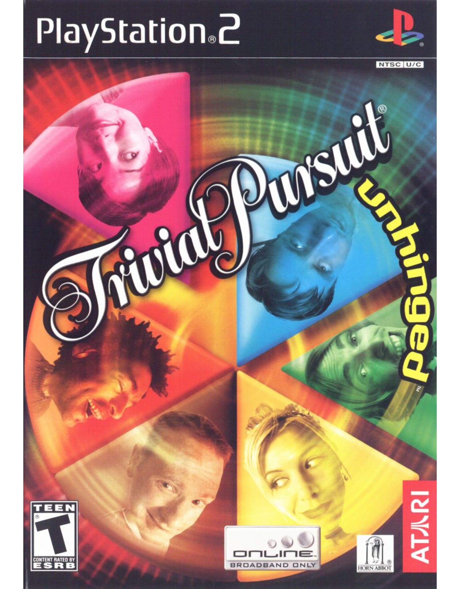 Playstation 2 Trivial Pursuit Unhinged (No Manual)