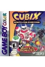 Game Boy Color Cubix Robots for Everyone Race N Robots (Cart Only, Damaged Label)
