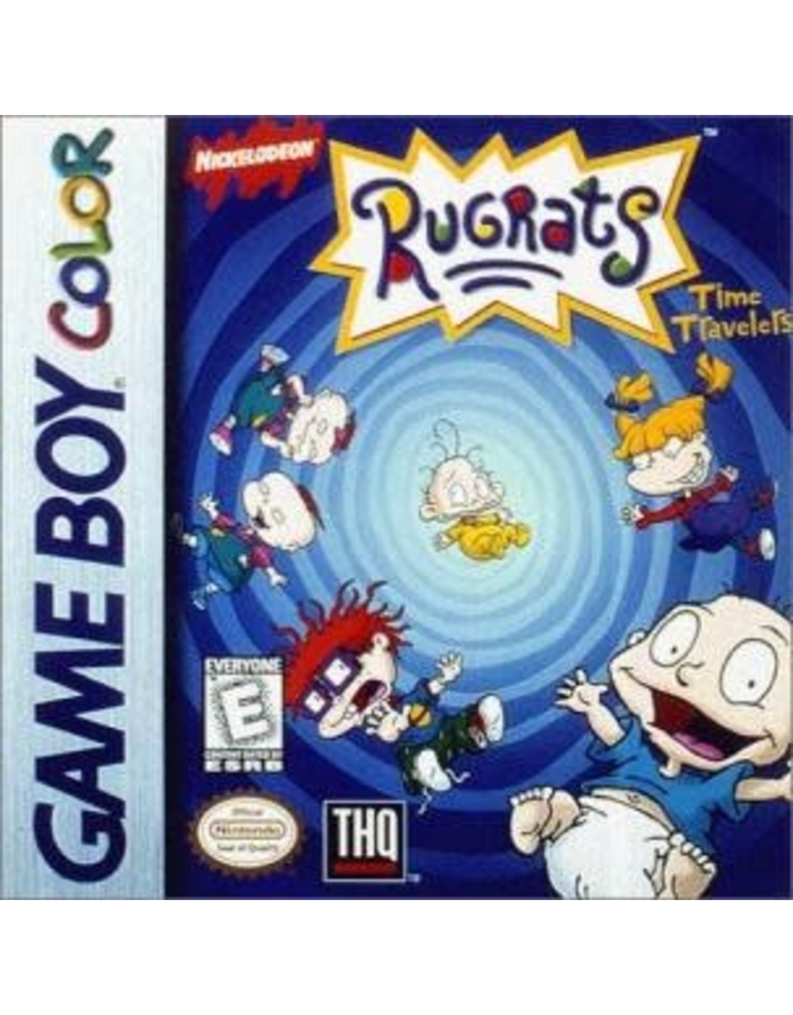 Game Boy Color Rugrats Time Travelers (Faded Label, Cart Only)