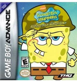 Game Boy Advance SpongeBob SquarePants Battle for Bikini Bottom (Cart Only)