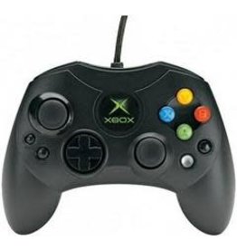 Xbox Xbox Black S Type Controller (OEM, Used)