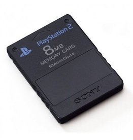 Playstation 2 Playstation 2 PS2 8MB Memory Card (OEM, Used, Assorted Colours)