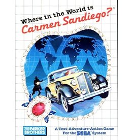 Sega Master System Where in the World is Carmen Sandiego (Cart Only)