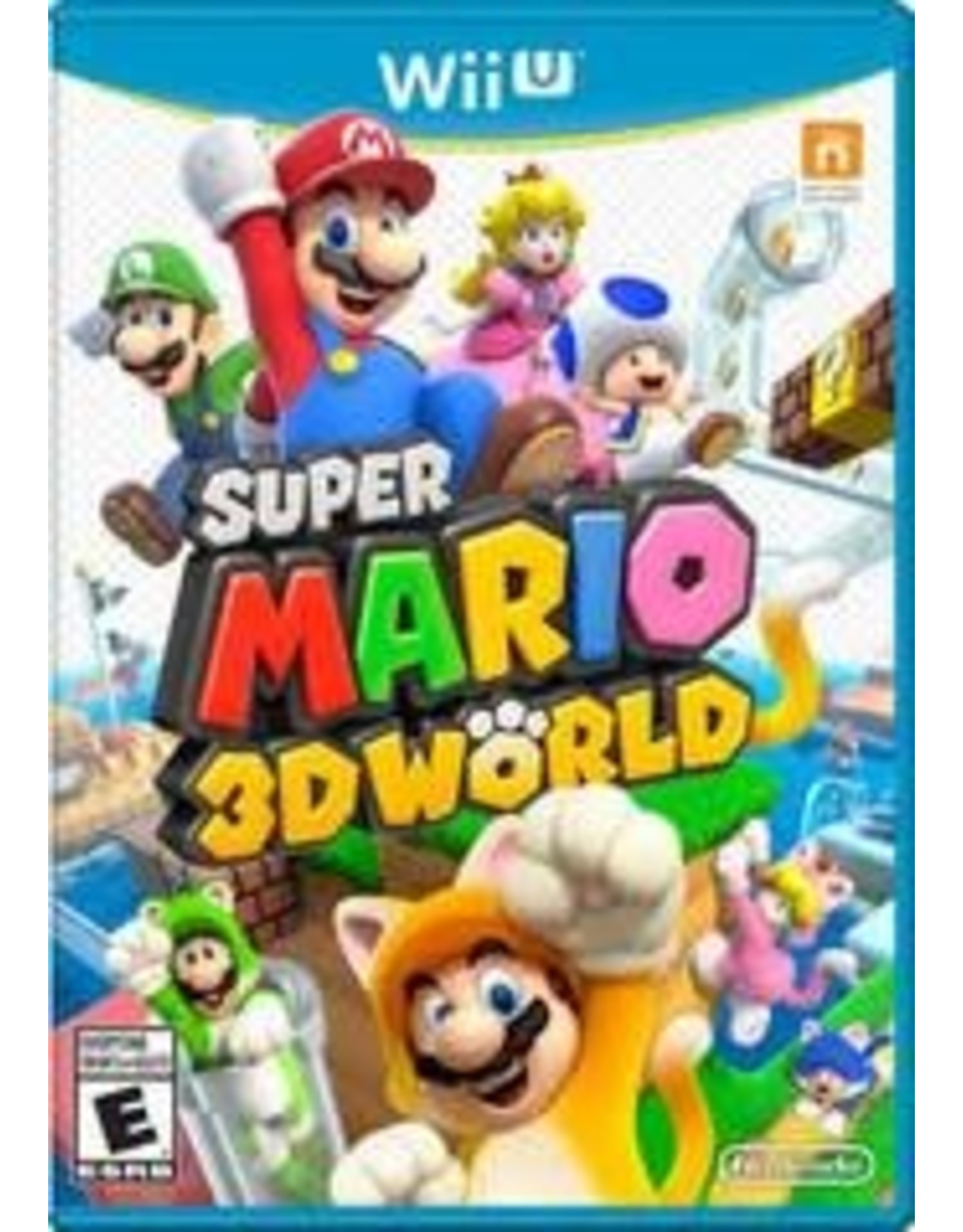 Wii U Super Mario 3D World (Used)