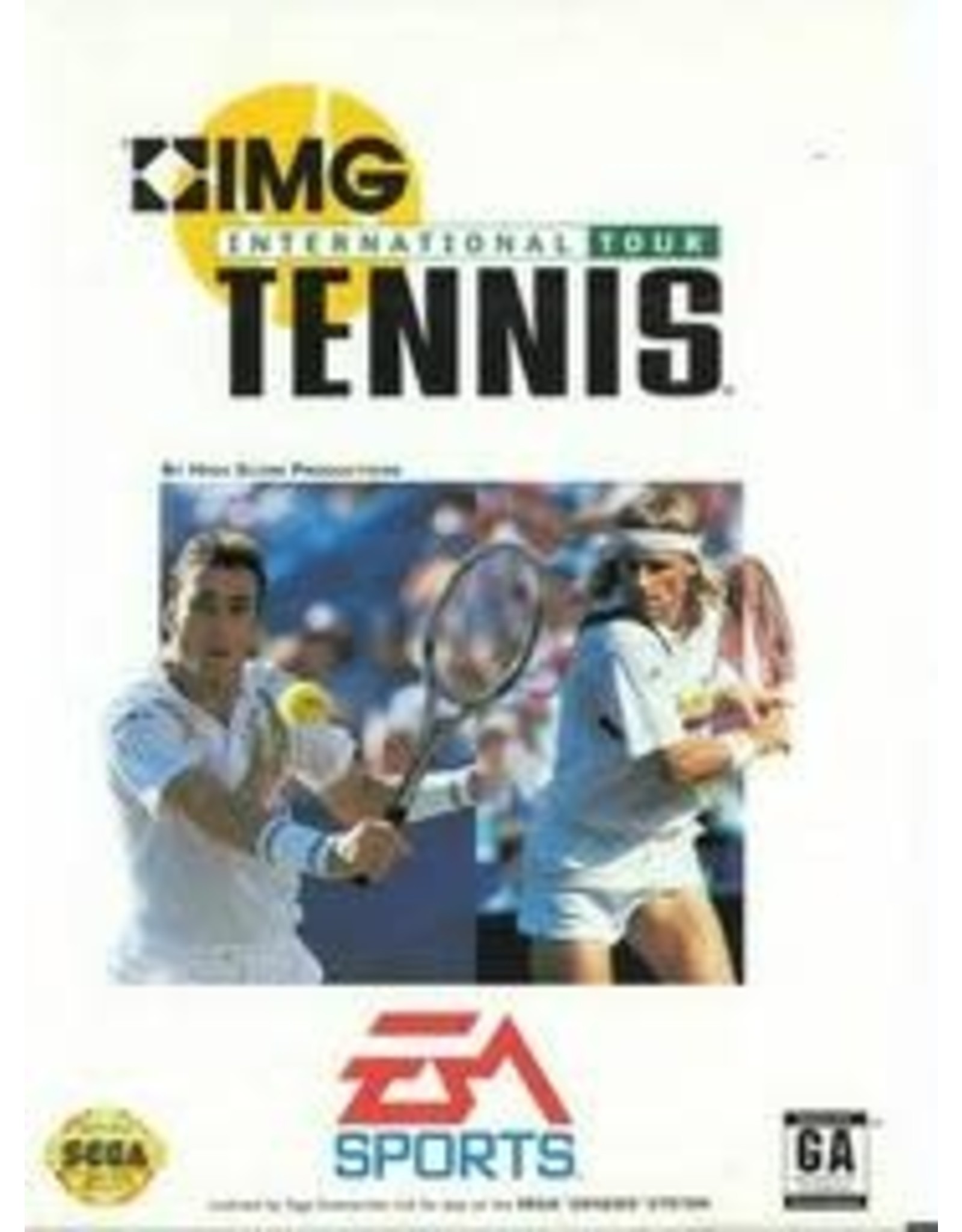 Sega Genesis IMG International Tour Tennis (Cart Only)