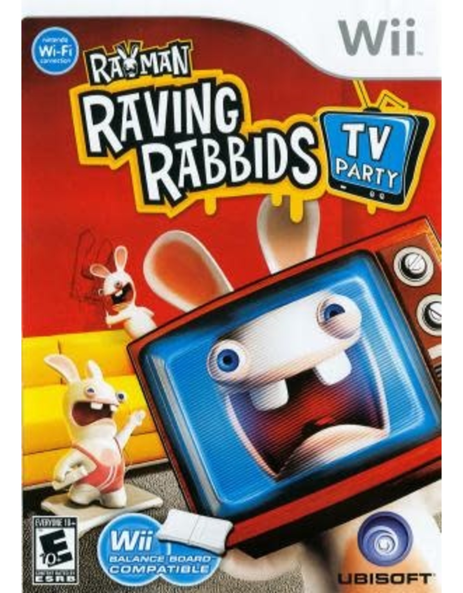 Wii Rayman Raving Rabbids TV Party (CiB)