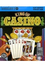 Turbografx 16 King of Casino (Case & Manual)