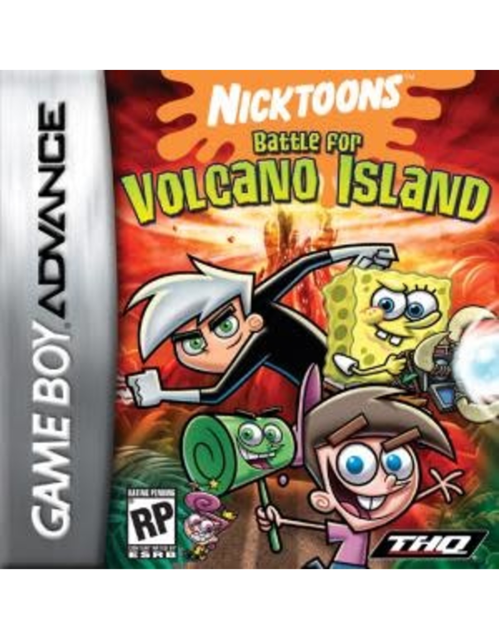 Game Boy Advance Nicktoons Battle for Volcano Island (Cart Only)