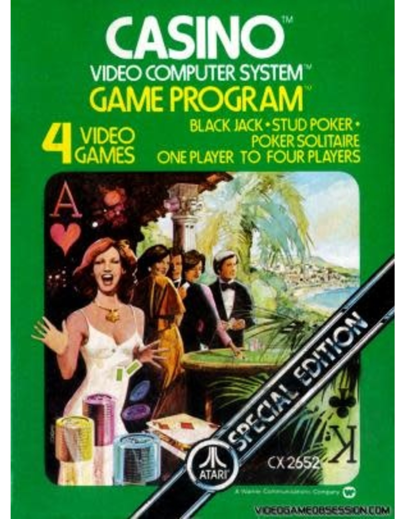 Atari 2600 Casino (Cart Only)