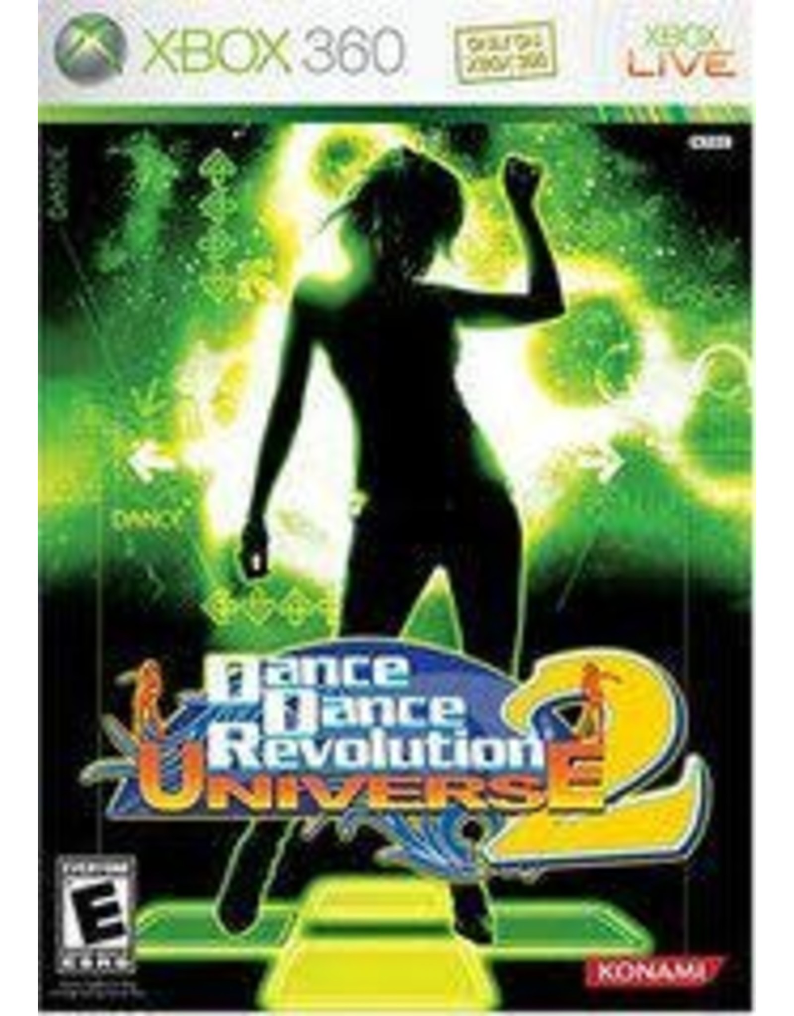 Xbox 360 Dance Dance Revolution Universe 2 (No Manual)
