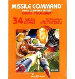 Atari 2600 Missile Command (Cart Only)