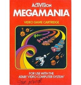 Atari 2600 Megamania (Cart Only, Damaged Label)