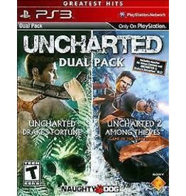 Playstation 3 Uncharted Double Pack (Greatest Hits, CiB)
