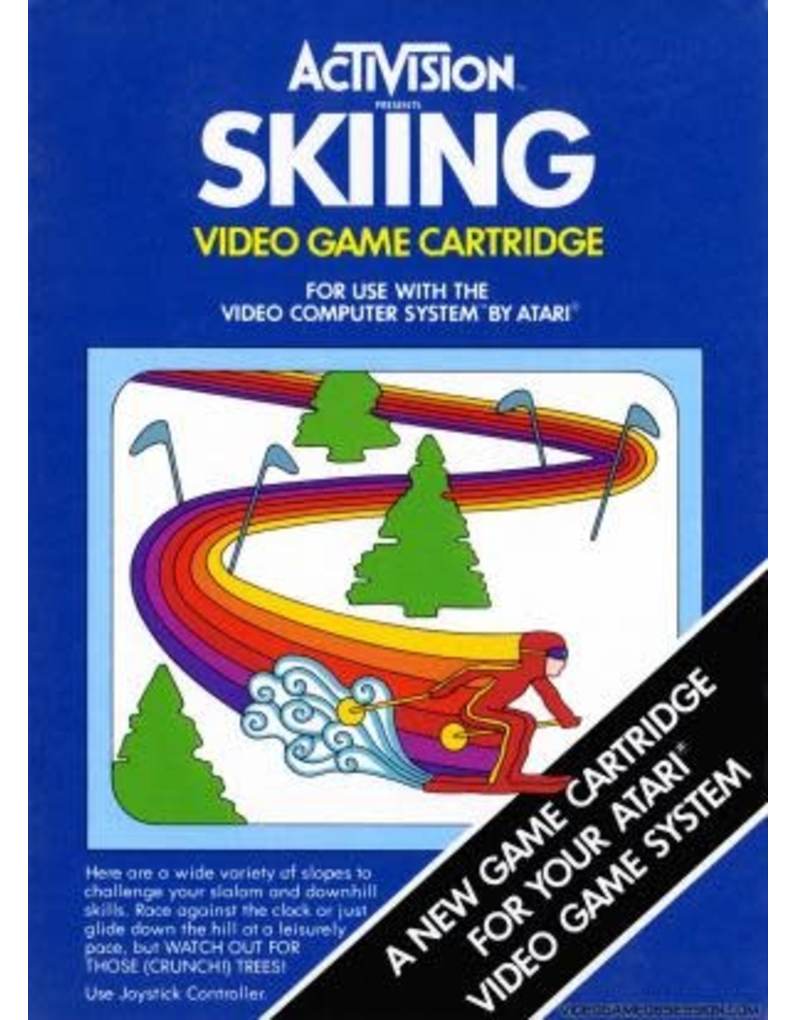 Atari Skiing (Used, Cart Only, Cosmetic Damage)