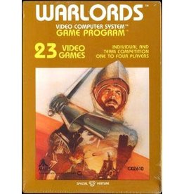 Atari 2600 Warlords (Cart Only, Damaged Label)