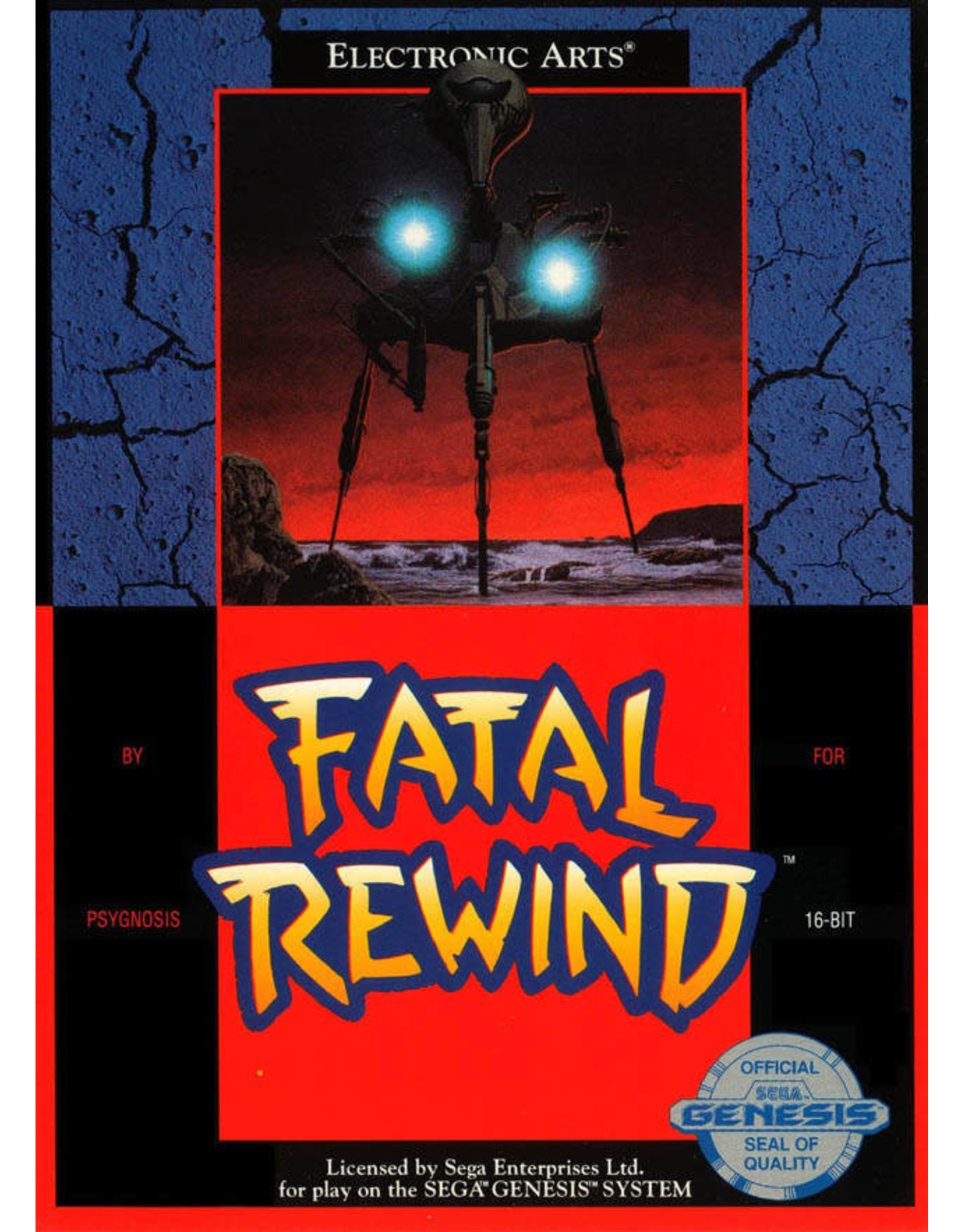 Sega Genesis Fatal Rewind Killing Game Show (Cart Only)