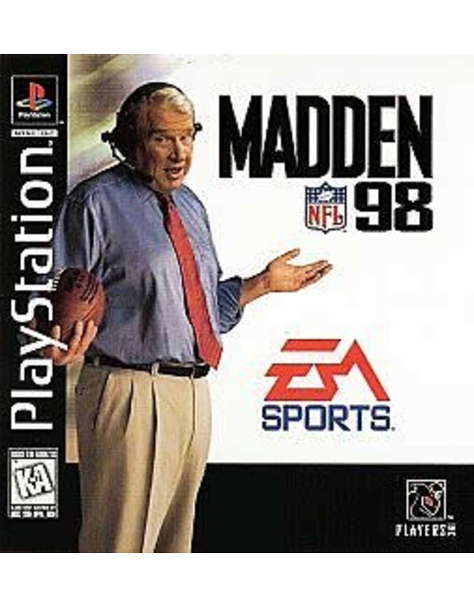 Playstation Madden NFL '98 (No Manual)
