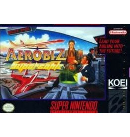 Super Nintendo Aerobiz Supersonic (CiB, Includes Poster!)