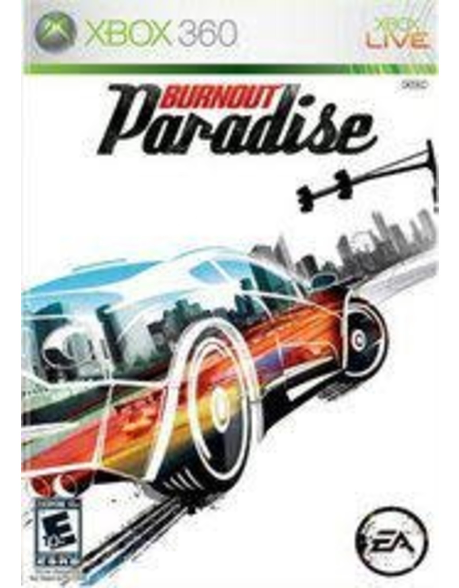 Xbox 360 Burnout Paradise (CiB)