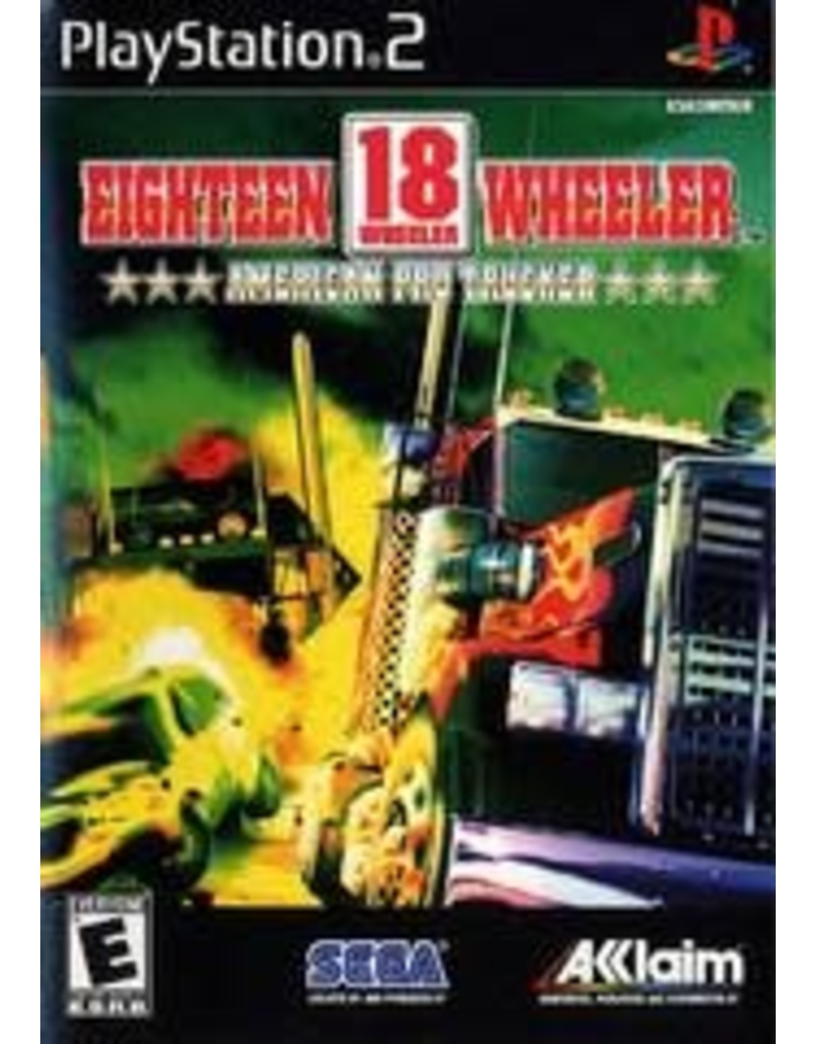 Playstation 2 18 Wheeler American Pro Trucker (CiB) - Video Game