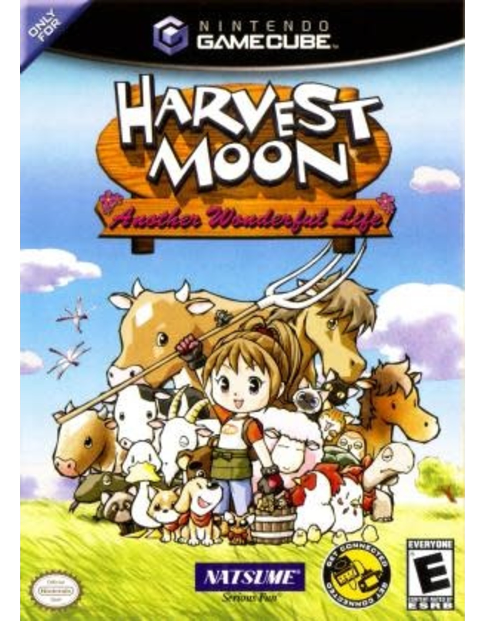 Gamecube Harvest Moon Another Wonderful Life (No Manual)