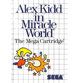 Sega Master System Alex Kidd in Miracle World (Cart Only, Damaged Cart)