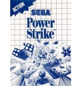 Sega Master System Power Strike (Cart Only, Damaged Label)