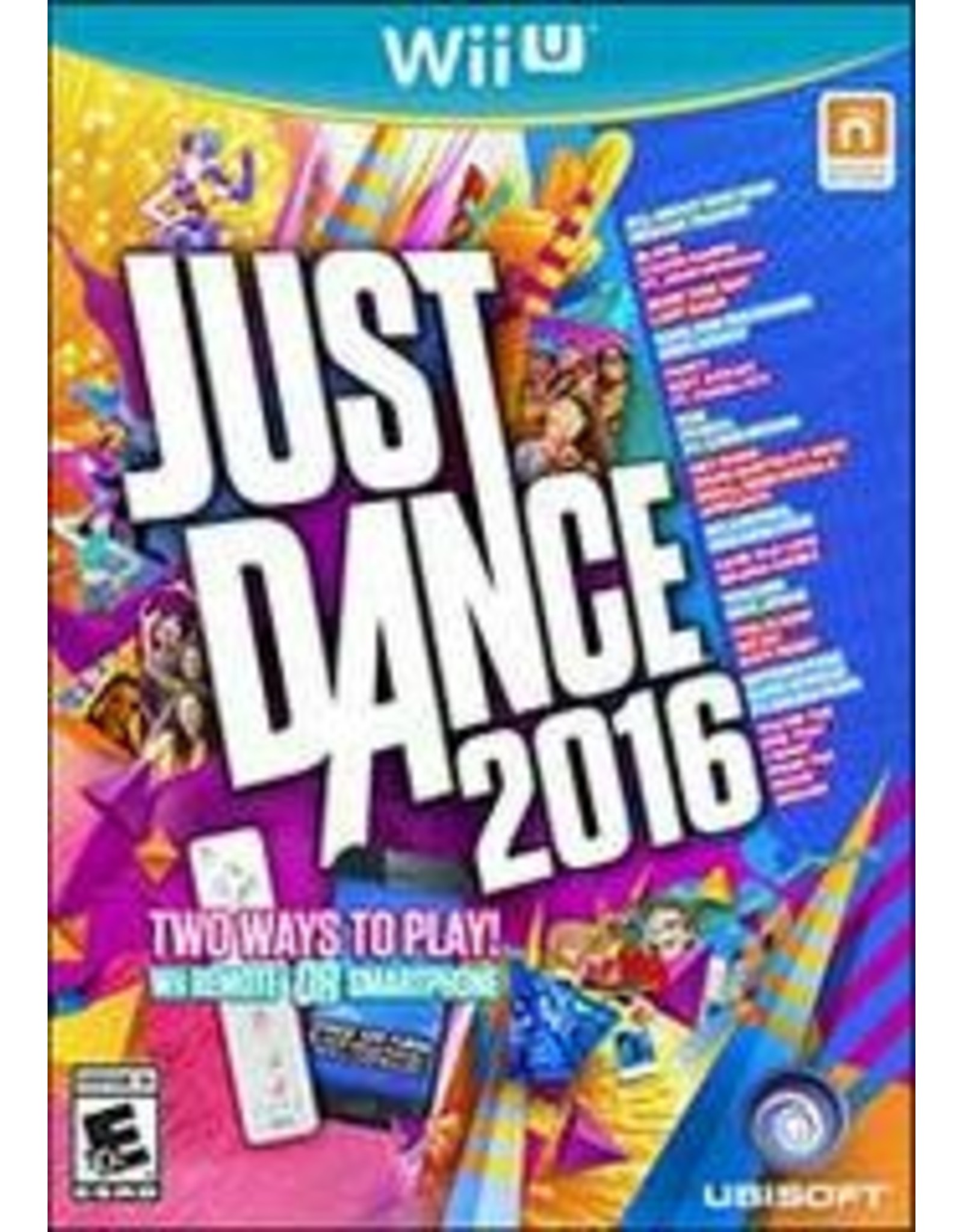 Wii U Just Dance 2016 (No Manual)