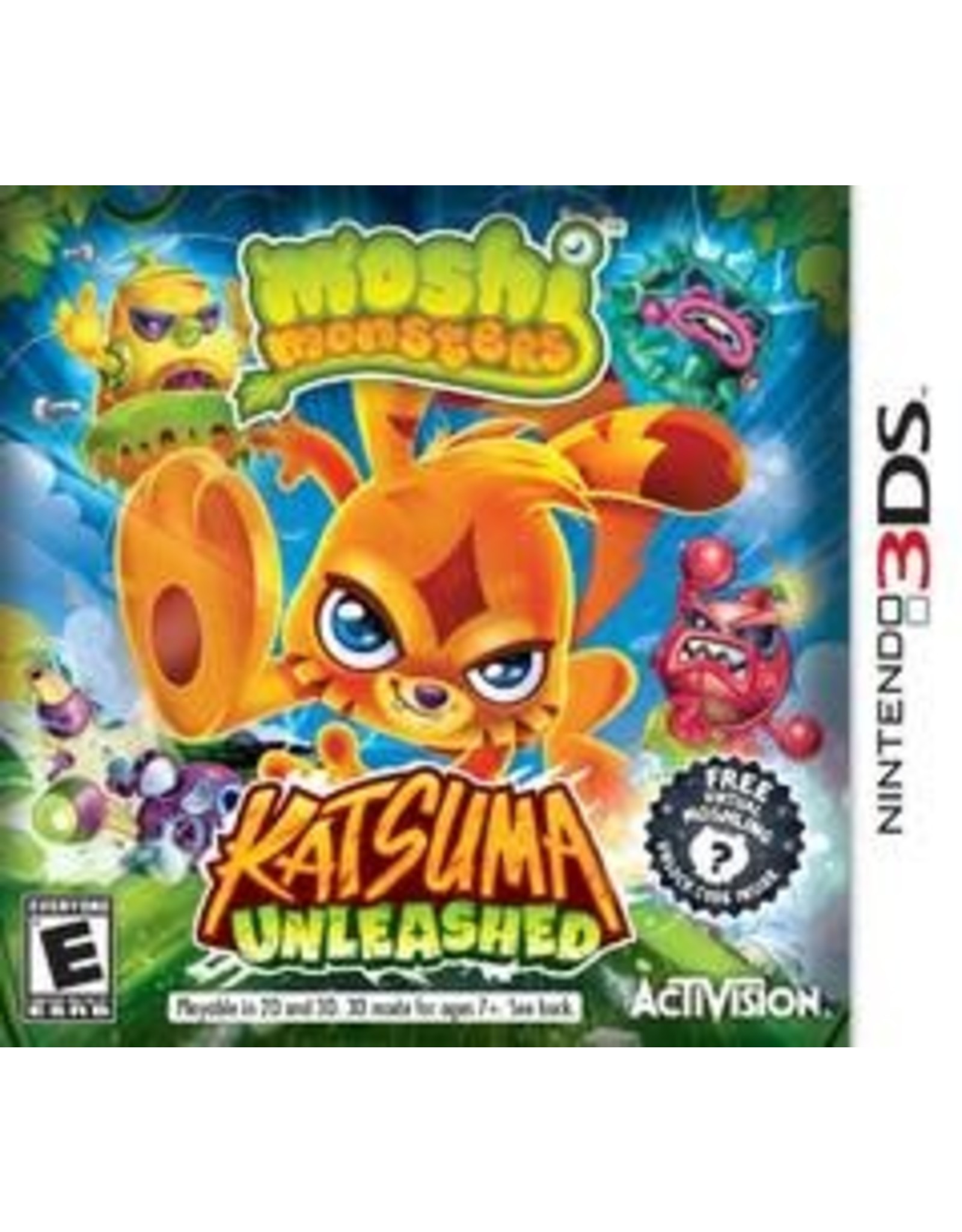 Nintendo 3DS Moshi Monsters: Katsuma Unleashed (Cart Only)