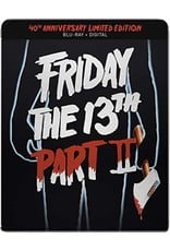 Horror Friday the 13th Part II 40th Anniversary Limited Edition Steelbook (Brand New)