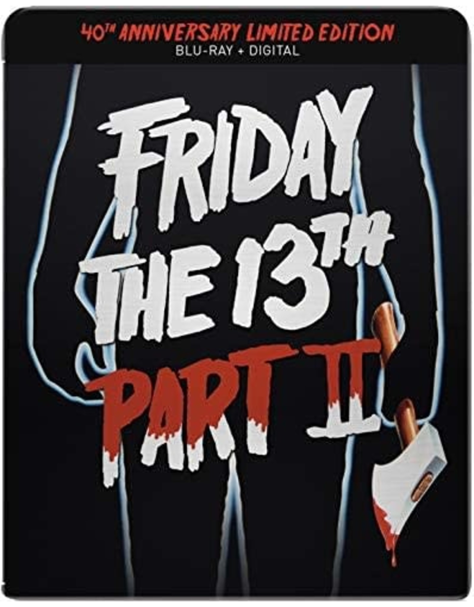 Horror Friday the 13th Part II 40th Anniversary Limited Edition Steelbook (Brand New)