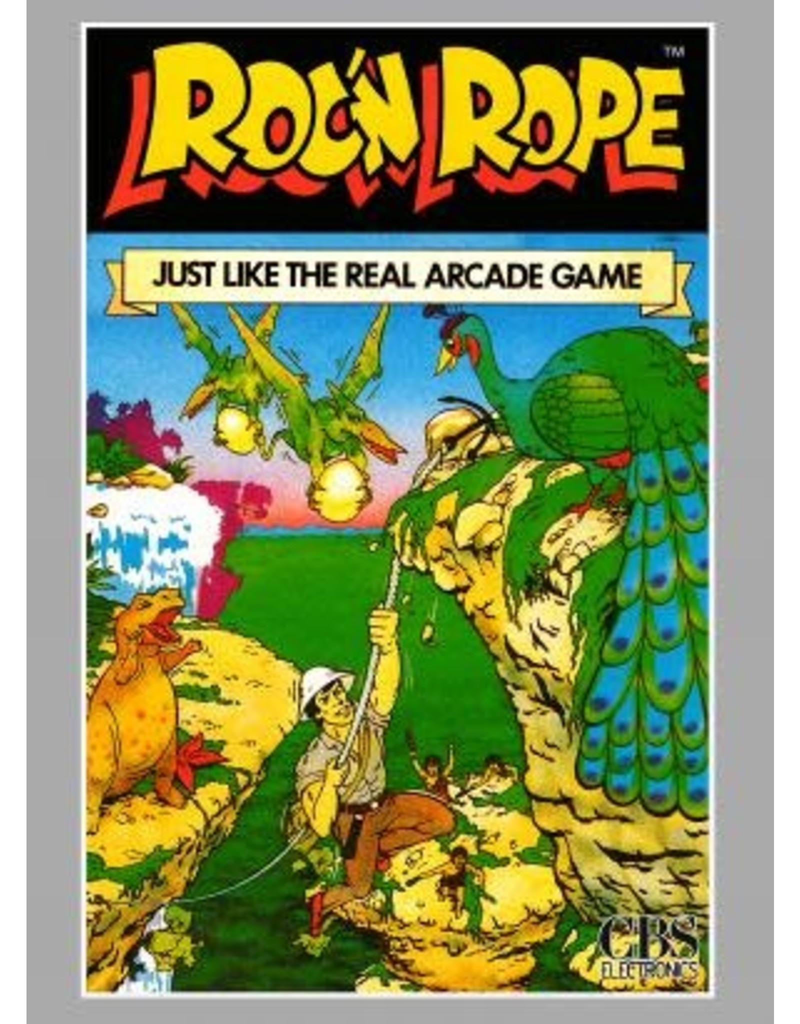 Colecovision Roc 'N Rope (Cart Only, Damaged Label)