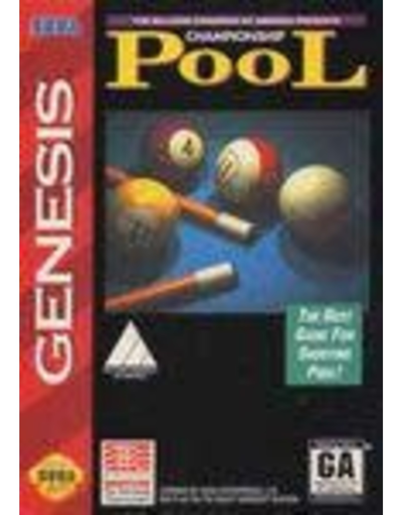 Sega Genesis Championship Pool (CiB)