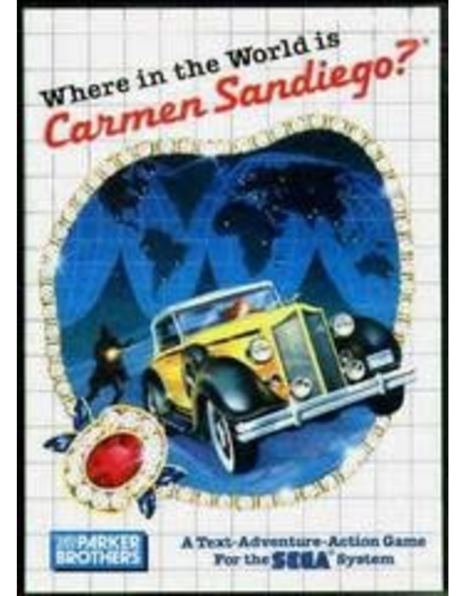 Sega Master System Where in the World is Carmen Sandiego (Boxed, No Manual)