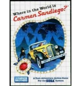 Sega Master System Where in the World is Carmen Sandiego (Boxed, No Manual)