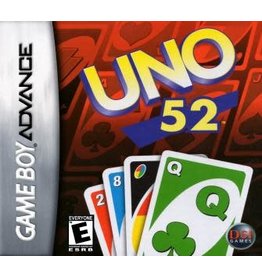 Game Boy Advance Uno 52 (Used, Cart Only)