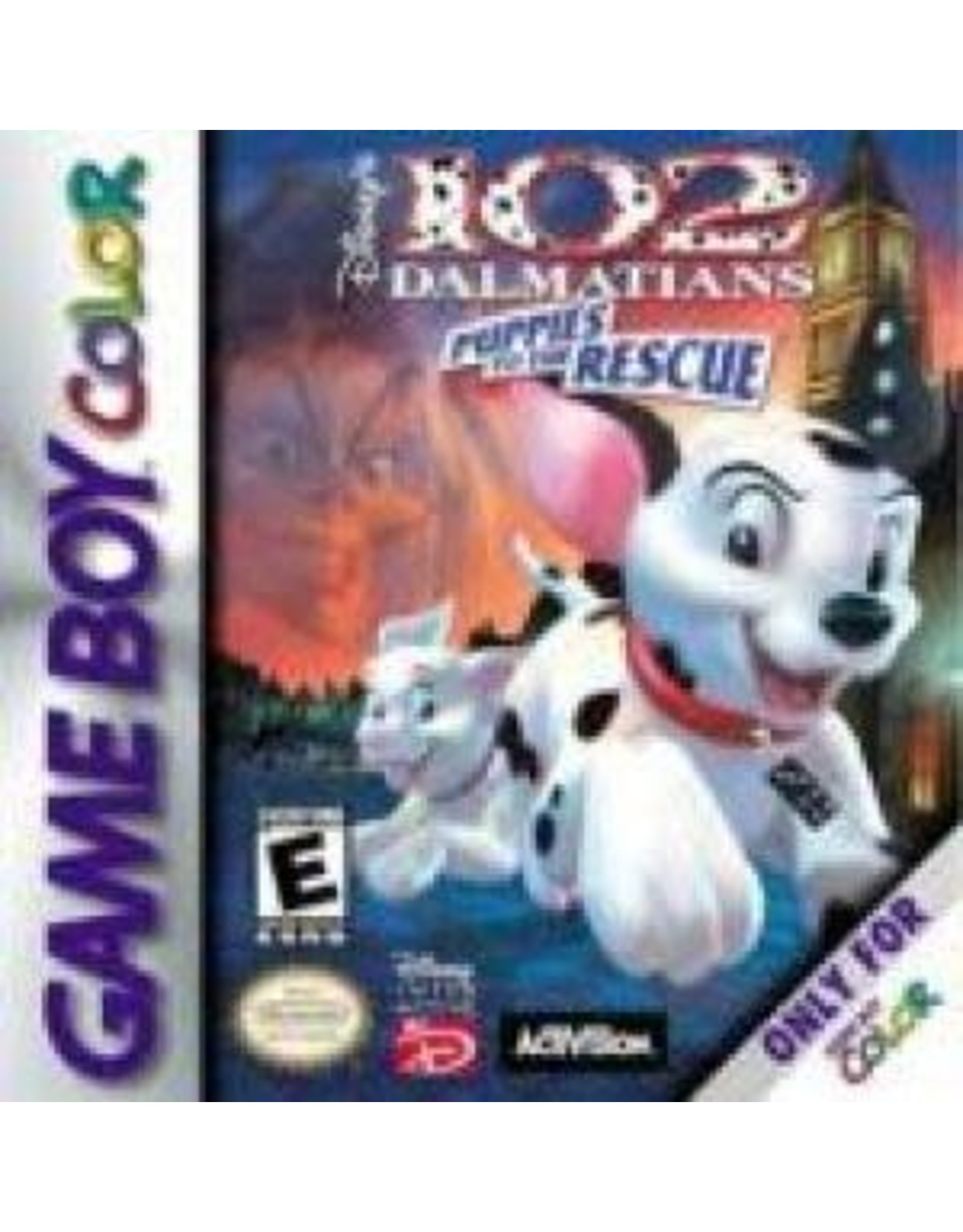 Game Boy Color 102 Dalmatians Puppies to the Rescue (Cart Only, Damaged Label)