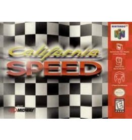 Nintendo 64 California Speed (Boxed, No Manual, Includes Poster!)