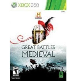 Xbox 360 History Great Battles Medieval (No Manual)