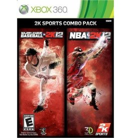 Xbox 360 2K12 Sports Combo Pack MLB 2K12 NBA 2K12 (CiB)