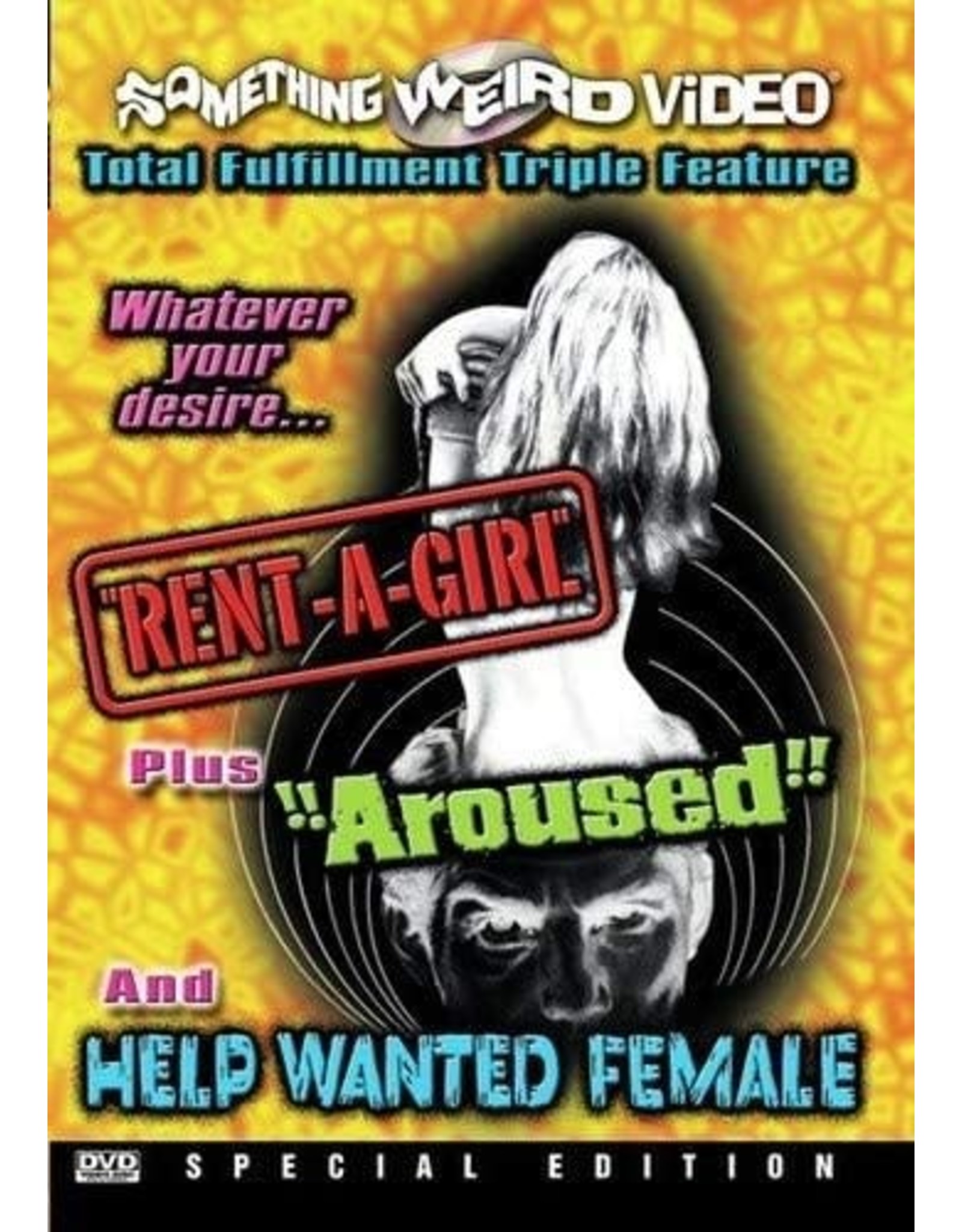 Cult & Cool Rent-A-Girl / Aroused / Help Wanted Female Triple Feature - Something Weird Video (Used)