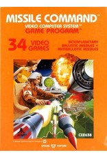 Atari 2600 Missile Command (Cart Only, Missing End Label)
